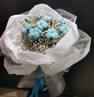 Букет «Зимняя ромашка»