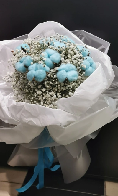 Букет «Зимняя ромашка»