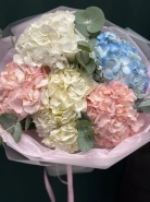 Букет  &laquo;Зефирные гортензии&raquo; 2