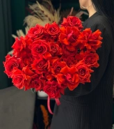 Моно букет &laquo;Нина 25 роз&raquo; 1