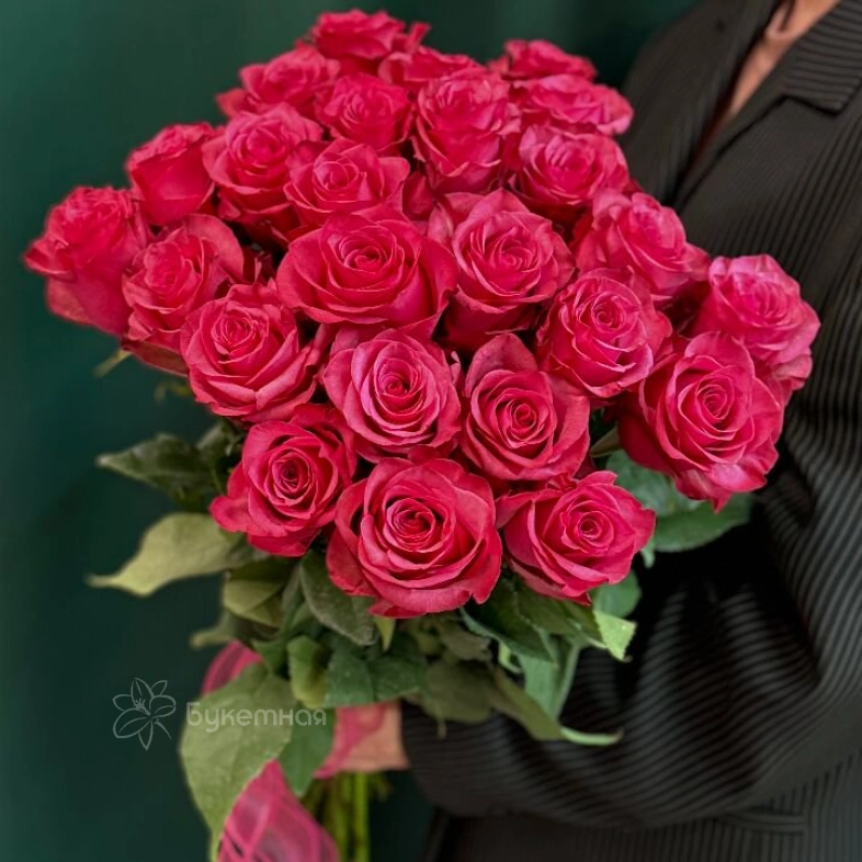 25 розовых роз &laquo;Лола&raquo;