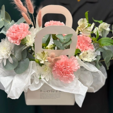 Цветочная сумочка  «Нежность»