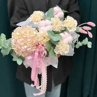 Цветочная сумочка «Зефирка»