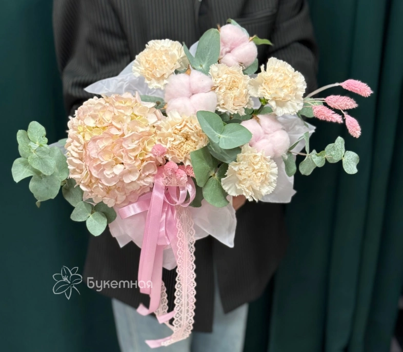 Цветочная сумочка &laquo;Зефирка&raquo;