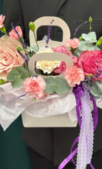 Цветочная сумочка «Прованс»