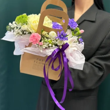 Крафтовая сумочка «Ланетт»