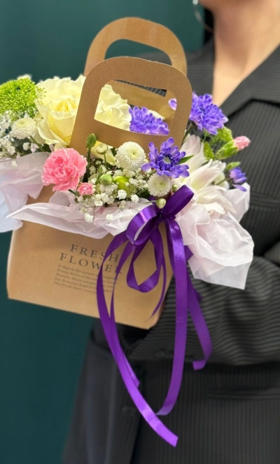 Крафтовая сумочка «Ланетт»