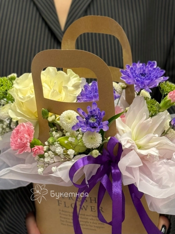 Крафтовая сумочка &laquo;Ланетт&raquo;