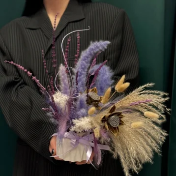 Композиция «Лотос сухоцвет»