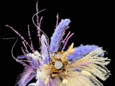 Композиция «Лотос сухоцвет»