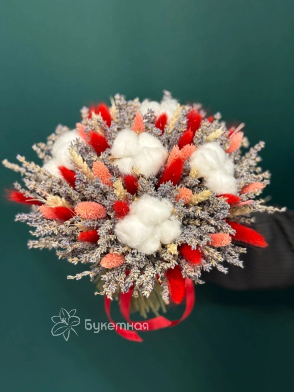 Дуэт из сухоцветов &laquo;Приятные моменты&raquo;