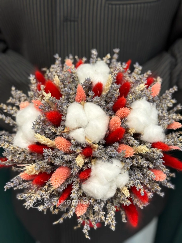 Букет из сухоцветов &laquo;Приятный момент&raquo;