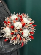 Букет из сухоцветов &laquo;Приятный момент&raquo; 0