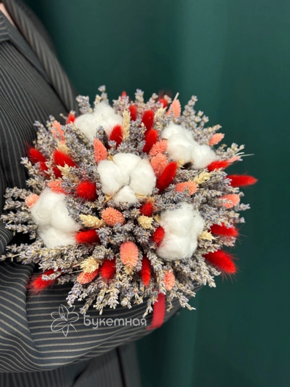 Букет из сухоцветов &laquo;Приятный момент&raquo;