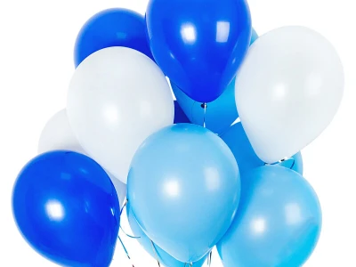 Гелиевые шары микс «Сине-голубой»