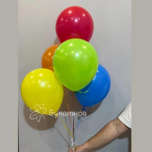 Фонтан из шаров "Разноцветный"