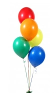 Фонтан из шаров "Разноцветный" 0