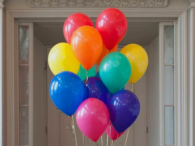 Шар разноцветный