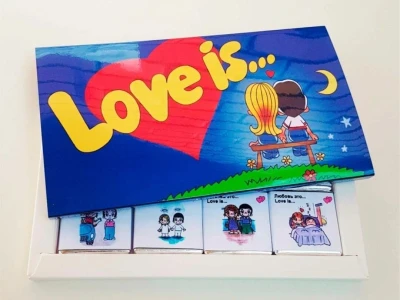Фирменный шоколад «LOVE IS...»