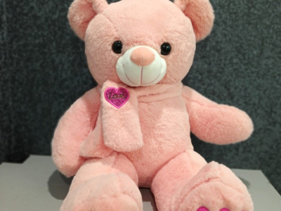 Мишка с шарфом 