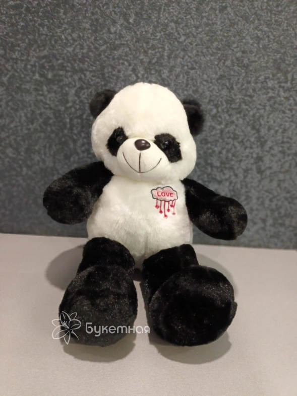 Плюшевый панда "LOVE"