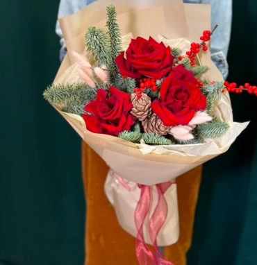 Букет «Новогодний шик»