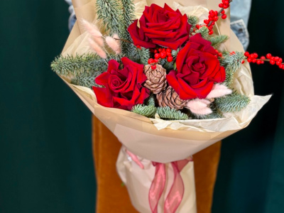 Букет «Новогодний шик»