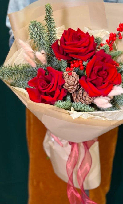 Букет «Новогодний шик»