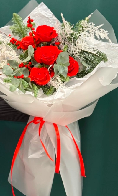 Букет «Холодное пламя»