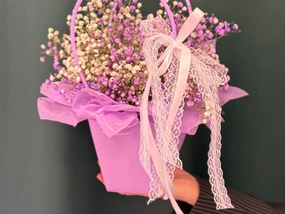 Сумочка «Гипсофила»