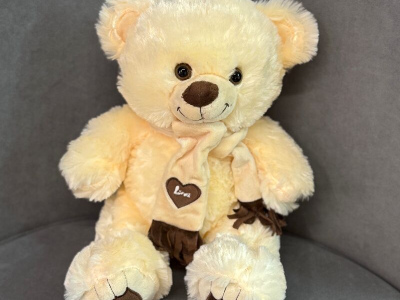 Игрушка «Мишка с шарфиком»