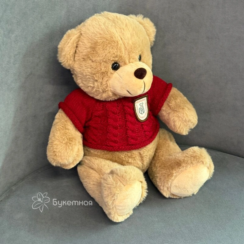 Игрушка &laquo;Мишка в красной кофточке&raquo;