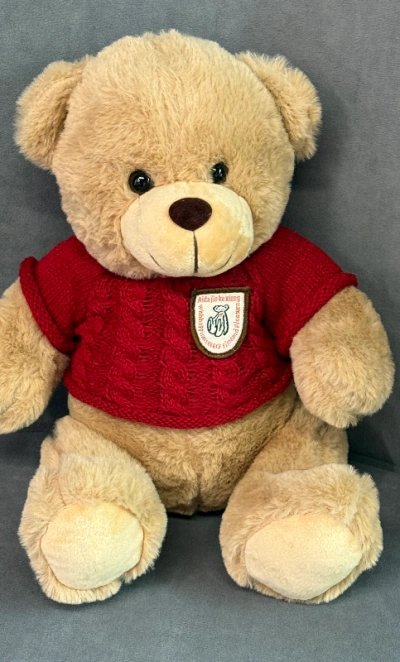 Игрушка «Мишка в красной кофточке»