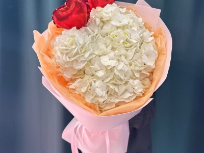 Букет «Два сердца»