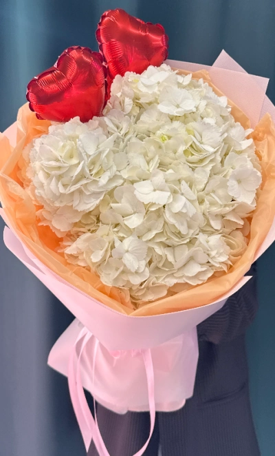 Букет «Два сердца»