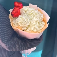 Букет &laquo;Два сердца&raquo; 1