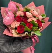 Букет &laquo;Розовое счастье&raquo; 2