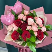 Букет &laquo;Розовое счастье&raquo; 3