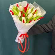 Букет &laquo;Огонь любви!&raquo; 0