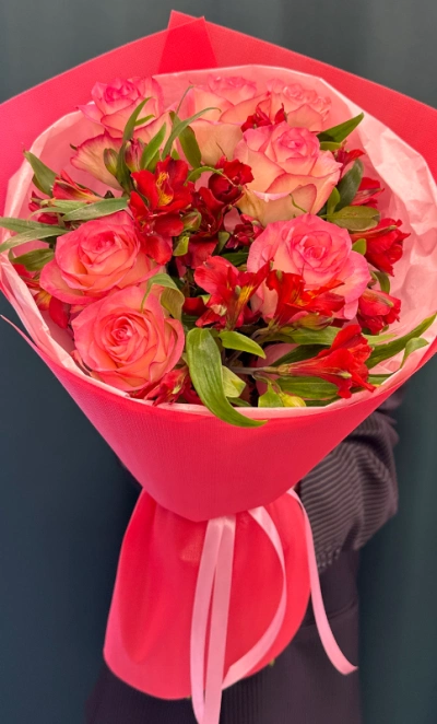 Букет « Сияющая любовь»