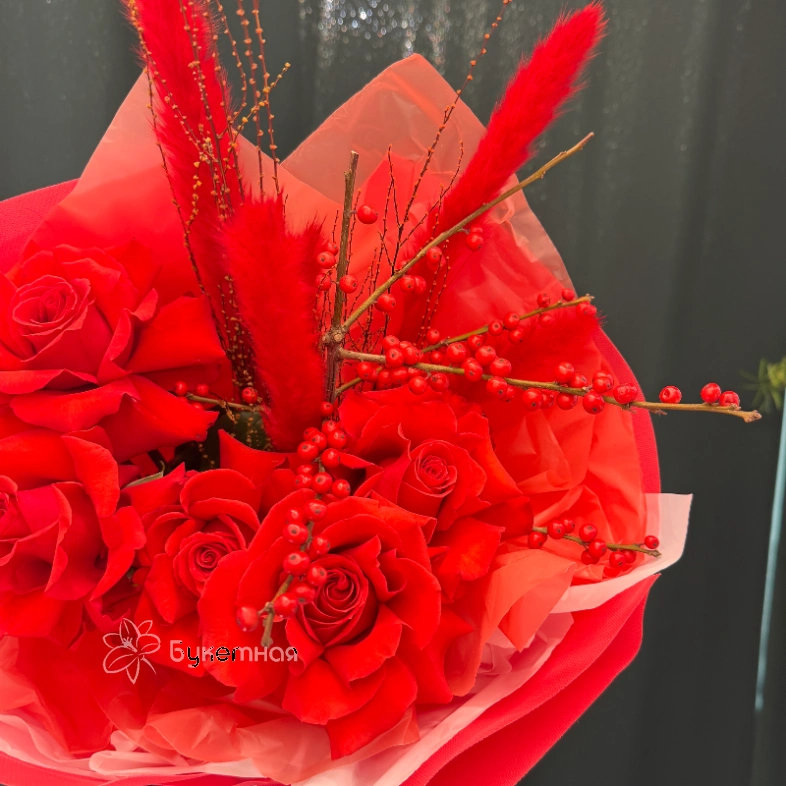 Букет &laquo; Страсть&raquo;