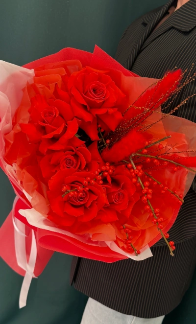 Букет « Страсть»