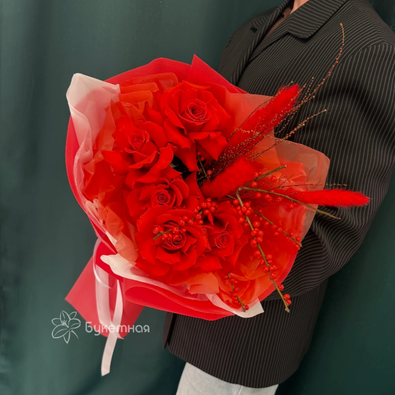 Букет &laquo; Страсть&raquo;