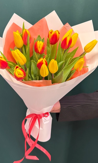 Букет «Весеннее солнце»