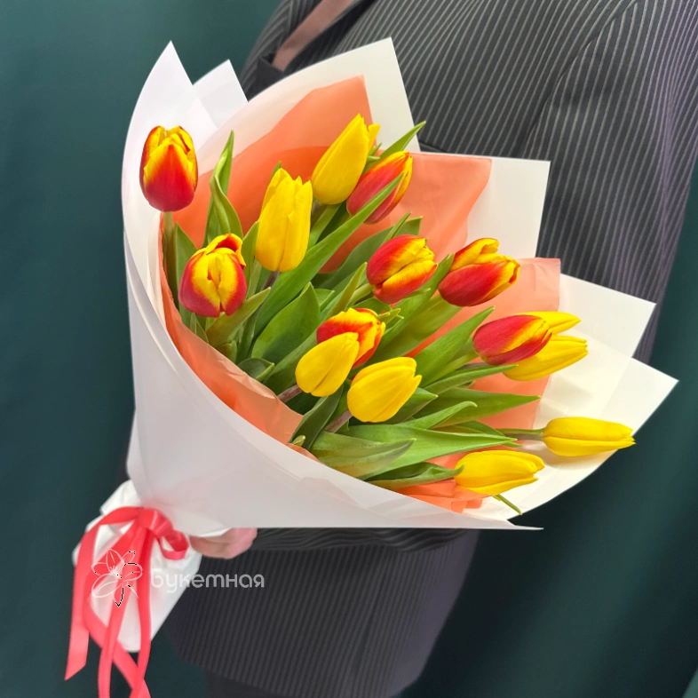 Букет &laquo;Весеннее солнце&raquo;