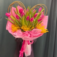 Букет &laquo;Сердечко весны&raquo; 1