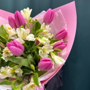 Букет &laquo;Розовый фламинго&raquo; 4