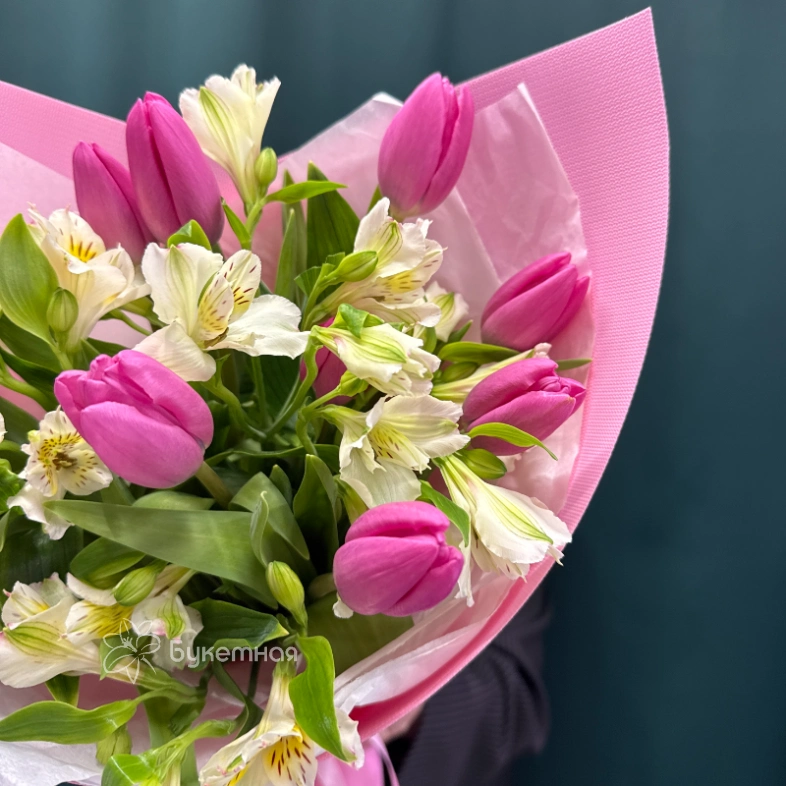 Букет &laquo;Розовый фламинго&raquo;
