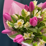 Букет &laquo;Розовый фламинго&raquo; 3