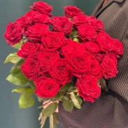 Роза &laquo;Красная 60 см&raquo; 0